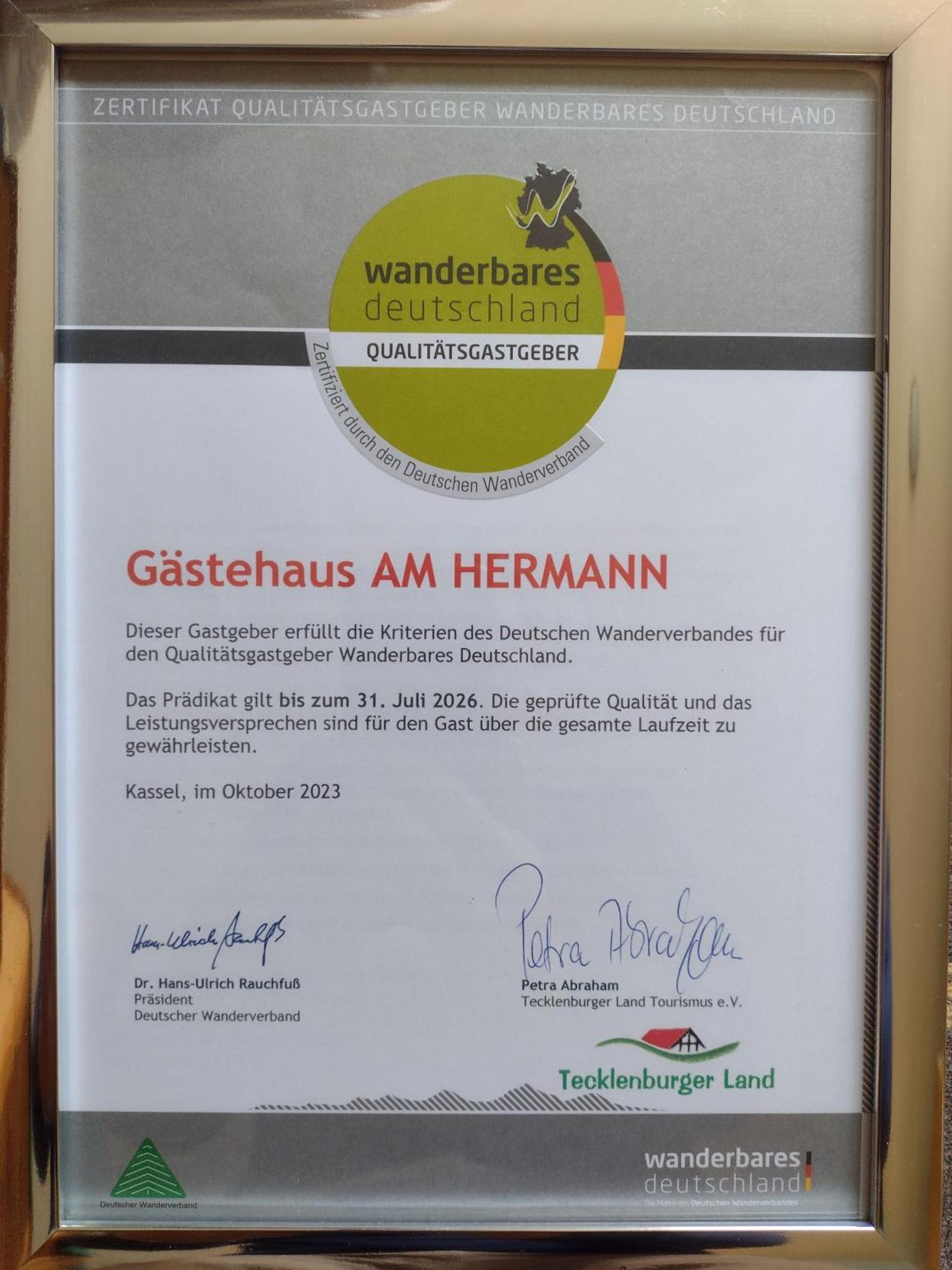 Gaestehaus Am Hermann Hörstel Εξωτερικό φωτογραφία